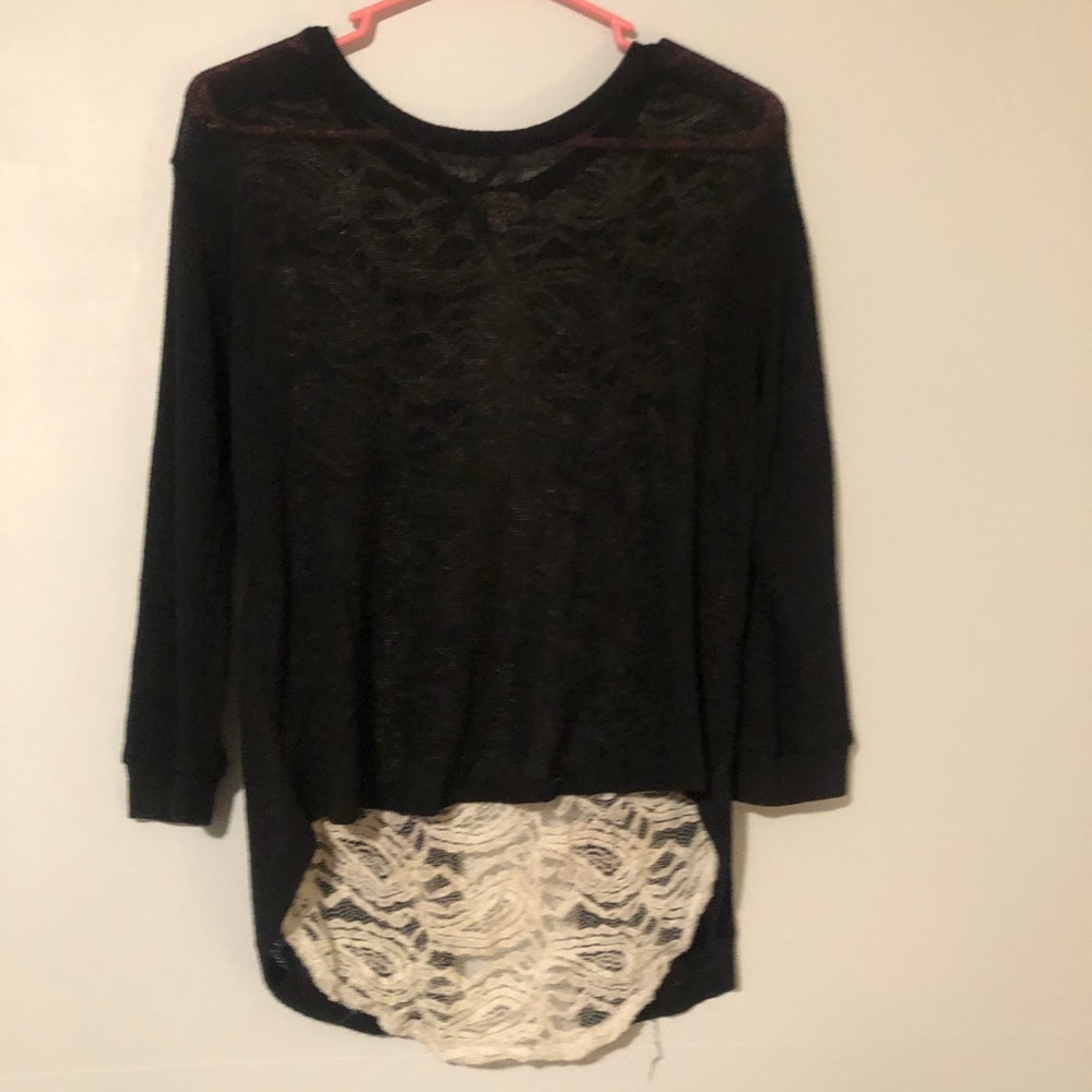 black and white formal long sleeve shirt
